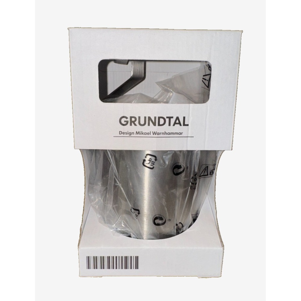 Ikea GRUNDTAL 102.020.88‎ Hanging Utensil Holder Stainless Steel New In Box